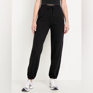 Old Navy Dynamic Fleece Cinched Cuff Jogger Sweatpants, Black Jack - Medium